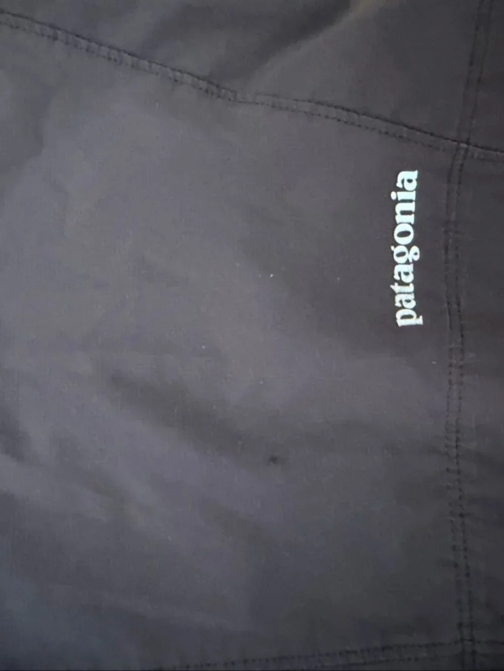Patagonia Men's Black Nine Trails Shorts 8 In Size M Drawstring Athletic